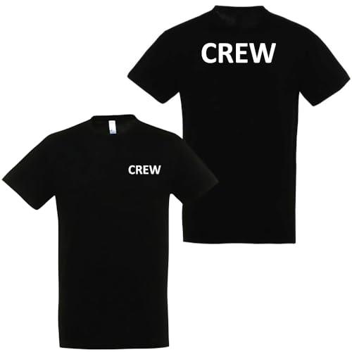 T-shirt in cotone con scritta bianca 