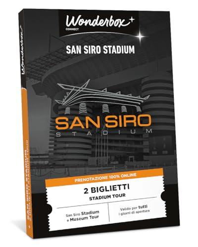 Wonderbox Connect - Cofanetto Regalo - San Siro Stadium - 2 biglietti per il tour dello stadio e del museo - Valido 27 mesi