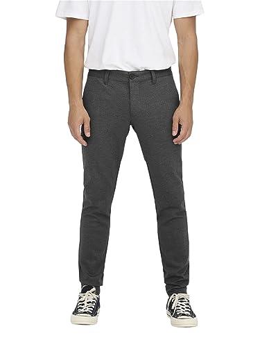 ONLY & SONS Onsmark Tap 2911-Pantaloni da Uomo Noos Pantaloni, Nero, 32W x 32L