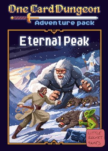 ONE CARD DUNGEON Adventure Pack: ETERNAL PEAK Espansione Gioco da Tavolo in Italiano e Inglese Little Rocket Games