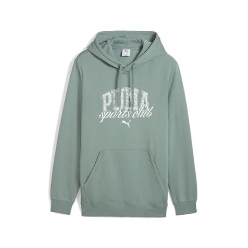 PUMA Class Hoodie FL, Felpe con Cappuccio Uomo, Green Moon,