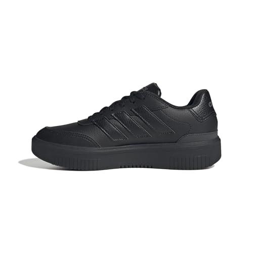 adidas Courtblock Shoes, Scarpe da Ginnastica Donna, Nucleo Nero Carbonio Nero, 40 EU
