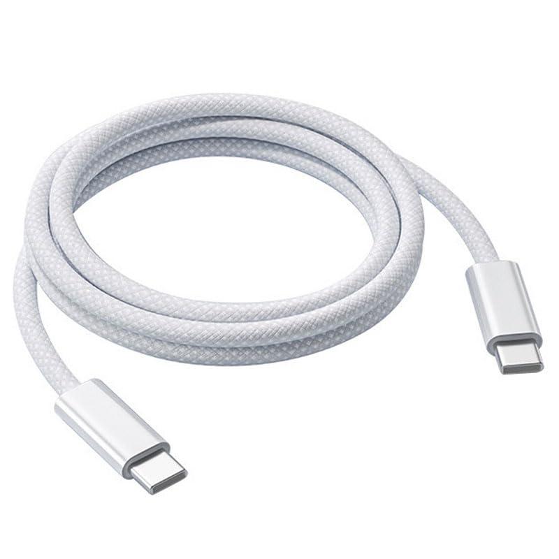 Cavo di ricarica iPhone USB C a USB C 1m, cavo di ricarica rapida per iPhone 17 Air/16 Pro Max/15 Plus/17E/16E, iPad Pro 10/11a generazione, Google Pixel 9/8, Samsung Galaxy S23/S24, cavo dati per