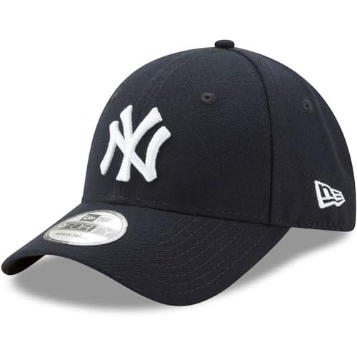 New Era ERA 9forty The League NY Yankees Cappellino da Baseball Regolabile, Navy, Taglia Unica