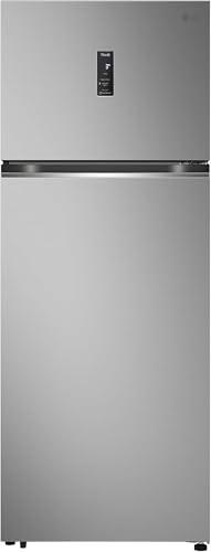 LG GTBV44PYBKD Frigorifero Doppia Porta 70cm, Classe E, 461l, Connettività Wi-fi Con App Thinq, Porte Piatte, Tecnologia Door & Linear Cooling, Display Esterno, Compressore Smart Inverter, Argento