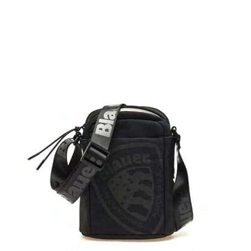 Blauer Borsa a tracolla uomo Nero FRO01 Crossbody Bag Borsello a spalla