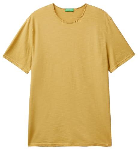 United Colors of Benetton T-Shirt 3je1j19a5, T-Shirt Uomo, Beige, XS