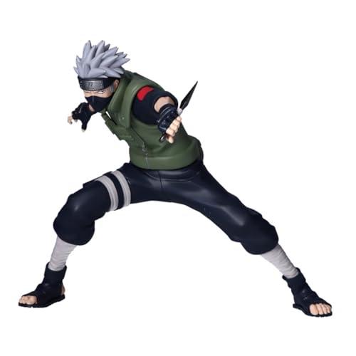 Banpresto Kakashi Hatake Naruto Shippuden Vibration Stars 13 cm BP28667P Multicolore, statuetta da collezione, ideale per i fan degli anime