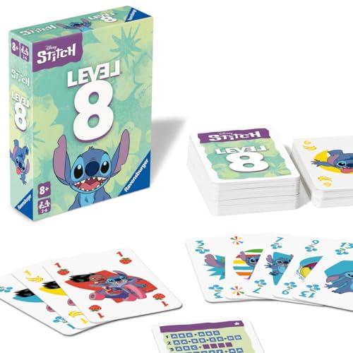 Ravensburger - Disney Stitch, Level 8 | Gioco Di Carte Per Tutta La Famiglia | Giochi 8 Anni E Più | Lilo E Stitch Bambina E Bambino | Giochi Di Carte Edicione In Italiano