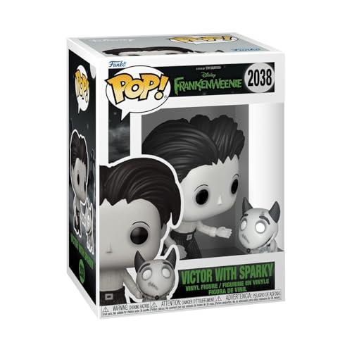 Funko Pop! & Buddy: Frankenweenie - Frankenweenie With V - Figura in Vinile da Collezione - Idea Regalo - Merchandising Ufficiale - Giocattoli per Bambini e Adulti - Movies Fans