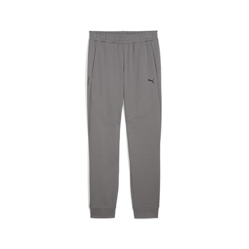 PUMA PUMATECH Pants Dk cl, Pantaloni Lavorati a Maglia Uomo, Cast Iron, M