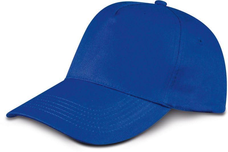 Generico Cappellino Berretto Cappello Baseball Golf 5 Pannelli in Cotone colorato Blu