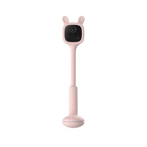EZVIZ BM1 Baby Monitor a batteria, Videocamera di sorveglianza Interno Wifi, Rilevamento del pianto e PIR, Visione notturna senza luce, Cameretta Neonato, per Bambini Anziani Animali, Colore rosa