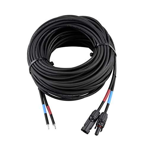 enjoy solar Cavo di collegamento professionale da 4 mm² Cavo di collegamento tra modulo solare e regolatore di carica solare 15m