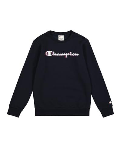 Champion Legacy Boy - Big Logo Sweatshirt, Maglia di Tuta Bambino, Blue (BS501),