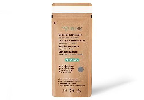 Sacchetti di sterilizzazione per calore secco 100 pz. (100 x 280 mm)