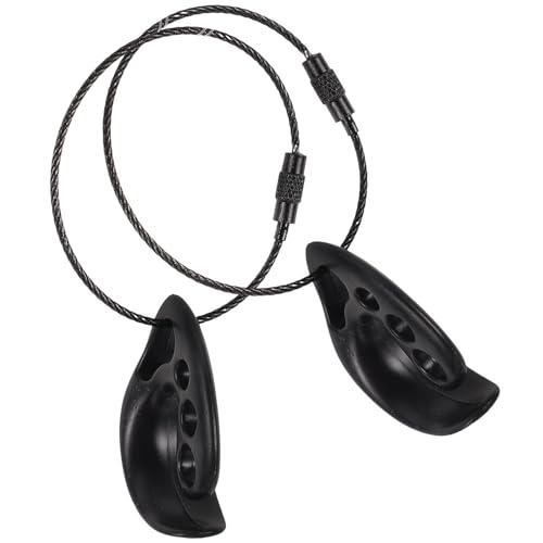 Cabilock 2 Pezzi Porta Disco Volante Clip Morsetto Resistente in Plastica e Metallo per Esterni Portadischi Compatto e Leggero Clip per Dischi Volanti Outdoor