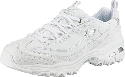 Skechers D'lites - Fresh Start, Scarpe Donna, Bianco, 37.5 EU