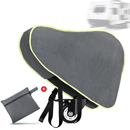 AiQInu Coperture per Rimorchi, Universale Copertura Gancio Traino Impermeabile con Finiture Riflettenti, Copertura del Rimorchio Caravan per Timone per Rimorchio