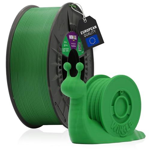 WINKLE Filamento PLA HD 1.75mm Verde Avocado, Bobina da 300g, Filamento per Stampante 3D FDM, Precisione Dimensionale +/- 0.05mm, Materiale Biodegradabile Facile da Stampare su Stampanti 3D