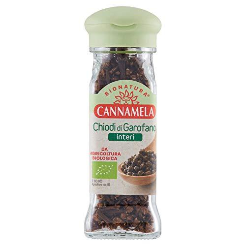 Cannamela - Linea Bionatura, Chiodi di Garofano Interi Bio, Confezione da 32g. Ideale per frutta cotta, dolci, brasati, arrosti, paella e vin brulè