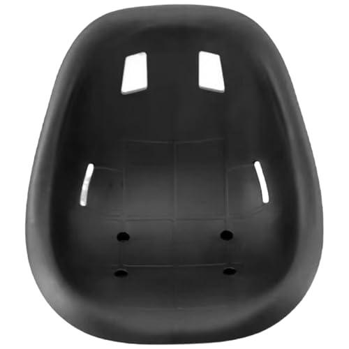 GO KART Sedile da 17 pollici di sede a sedere per corse di plastica regolabile per carrello Go, Drift Trike, bilanciamento di veicoli, auto da corsa fai-da-te e mod fuoristrada