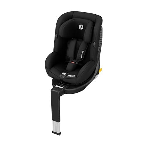 Maxi-Cosi Mica 360 S Comfort, Tessuti Traspiranti, Seggiolino Auto Girevole 360, 0-4 Anni (40-105 cm), Rotazione FlexiSpin, 5 Posizioni Reclinate, Protezione G-CELL, Ganci per Cinture, Authentic Black