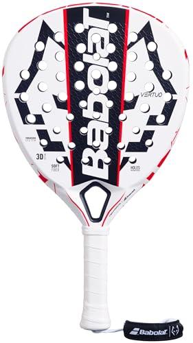 Babolat Tech vertuo Juan Lebron 2025 Incordata: No 355g Racchette da Padel Racchette da Padel Bianco - Nero