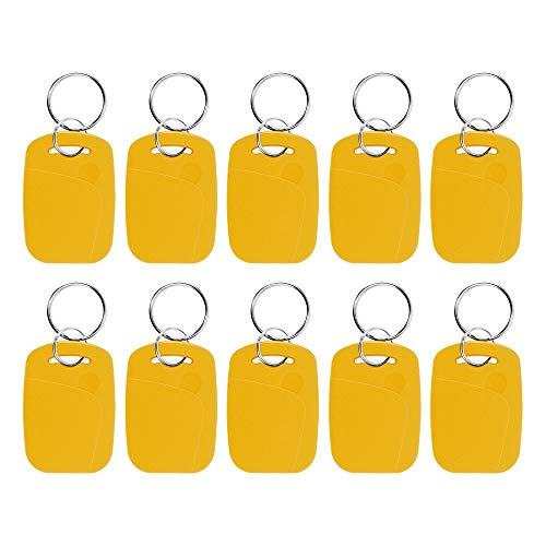 KDL Schede composite RFID a doppia frequenza 13.56Mhz 1K UID e T5577 125 kHz ID chiave tag leggibile riscrivibile scrivibile per copia clone backup (Pack of 10)