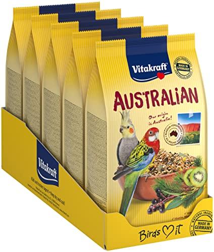 Vitakraft Australian Parrot Food 750 g (Confezione da 5)