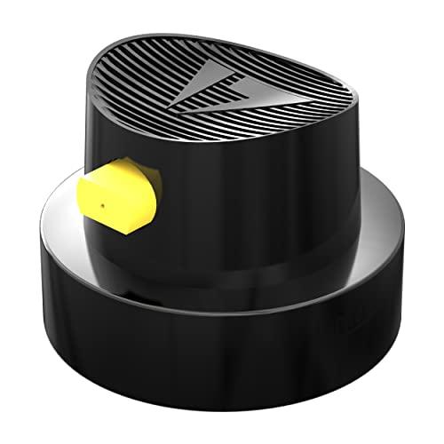 AUPROTEC 5 testine spray di ricambio per spruzzatori, colore: nero e giallo