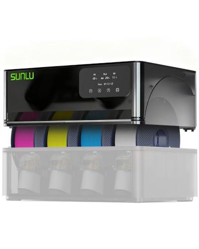 SUNLU AMS Heater per Bambu Lab AMS Gen 1, Kit di Upgrade Essiccatore Rapido 4 Bobine, Stampa ed Essiccazione Simultanea, Riscaldamento 70°C in 20 Min con Doppia Ventilazione e Protezione Tripla​​