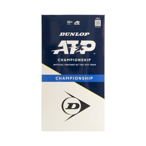 DUNLOP Pallina da tennis ATP Championship, per sabbia, campo duro e erba, palline 2x4