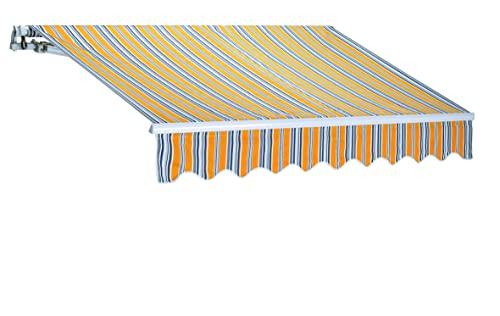 Linea Garden Friend TENDA DA SOLE BARRA QUADRA 300 X 200 CENTIMETRI RIGA GIALLA