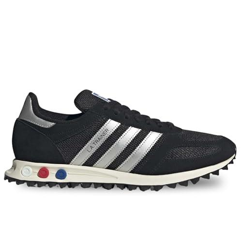 adidas La Trainer Og Sneakers Unisex Adulto, Nero/Silver, 43 1/3 EU - KJ4381