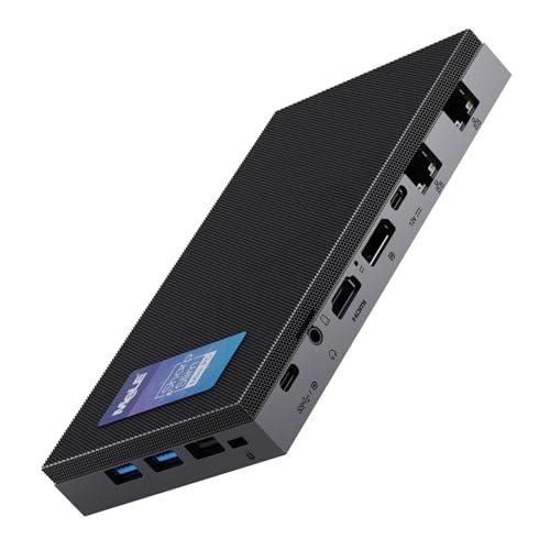 Mele QuieterDL Mini PC senza ventola 2,5Gb Dual LAN Alder Lake N150 (fino a 3,6GHz) 4GB DDR4 128GB ROM Windows 11 Home Micro PC USB-C HDMI2.0+DP1.4 Triplo display Computer desktop