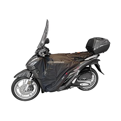 Tucano Urbano coprigambe per scooter Termoscud R212 per Honda SH 125/150. Originale termoscudo scooter brevetto anti sventolio S.G.A.S. Triplo strato HYDROSCUD a tenuta stagna. Termico Certificato CE