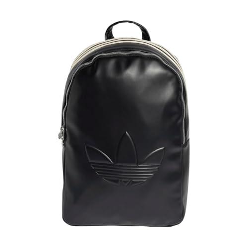 adidas Zaino in poliuretano Outline Trefoil, nero, JC5999, NS