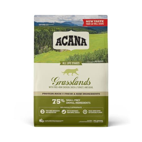 Acana Grasslands - Cibo per gatti, 1,8 kg