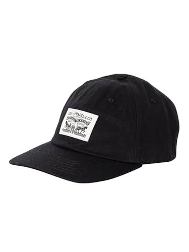 Levi's Relaxed Dad Heritage cap, Black, Un, REGULARBLACK, M Uomo