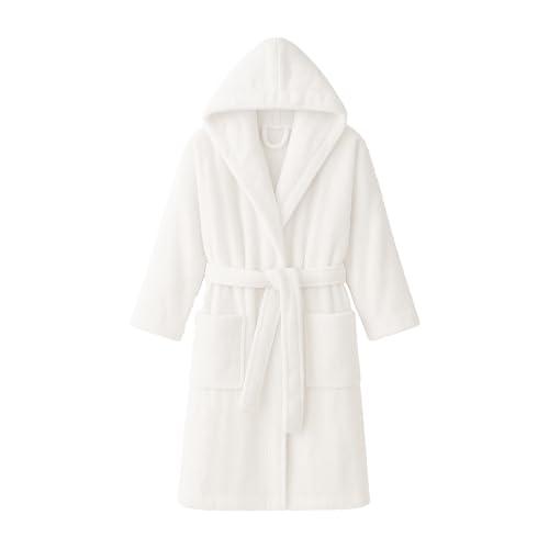 Dorian Home - Accappatoio Uomo e Donna in Spugna con Cappuccio, Tasche, Cintura a Passanti e Gancio in Cotone 100% di Alta Qualità, Durevole e Resistente, Morbido, Assorbente e Lavabile in Lavatrice