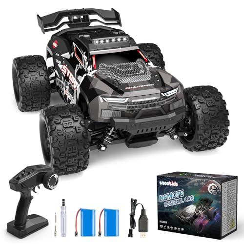 snookids Macchina Telecomandata - 2,4 GHz RC Car Veicolo Fuoristrada ad Alta Velocità 40 km/h 1:18, 4WD All Terrain Radiocomando Crawlers Regali di Giocattoli per Bambini Adulto