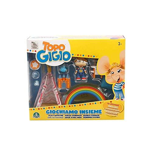 Grandi Giochi - Topo Gigio Giochiamo Insieme - Con gli accessori per giocare con Topo Gigio, con mini personaggio Topo Gigio incluso - TPG53000