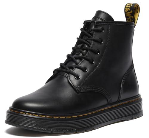 Dr. Martens Brookline Chukka Black Lusso, Platform Uomo, Nero, 41 EU