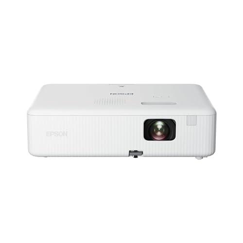Epson CO-FH01 - Proiettore Full HD con Tecnologia 3LCD, Risoluzione 1080p, Luminosità Bianca 3.000 Lumen, 16:9, HDMI, Bianco