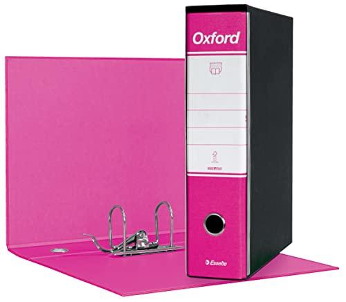 ESSELTE G85 OXFORD Registratore - f.to protocollo dorso 8 cm - Fucsia - 1 Pezzo - 390785900