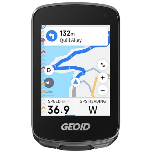 GEOID CC700 Pro GPS Ciclocomputer Touchscreen 2,8 Pollici con Mappe Complete – Contachilometri Bici GPS Senza Fili con Navigazione Carta, IPX7 Impermeabile