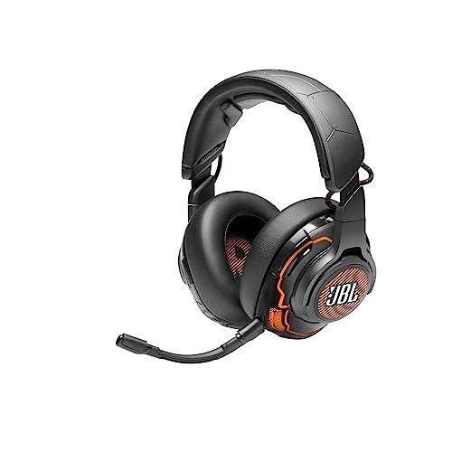 JBL Quantum ONE Cuffie Gaming Over-Ear con Cavo USB, Headset Gioco con Microfono, QuantumSPHERE 360 con Sensori di Movimento della Testa, compatibilità Multipiattaforma PC, PS e Xbox, Nero