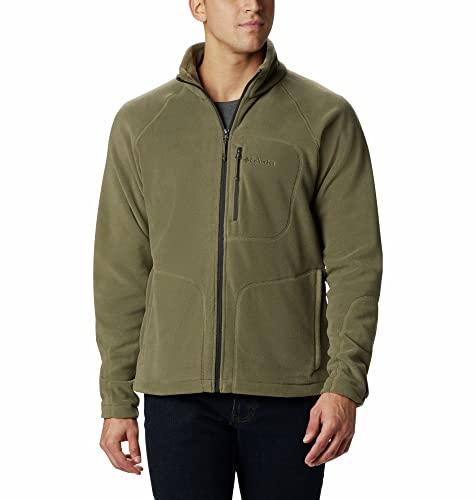 Columbia Fast Trek 2 Full Zip Fleece, Giacca In Pile Con Cerniera Intera Uomo, Stone Green, L