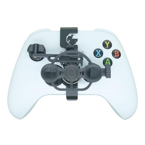 SHEAWA 3D Mini controller del volante per Xbox Serie X S, design in fibra di carbonio, accessorio per il gioco da corsa, compatibile con i controller Xbox Serie X S